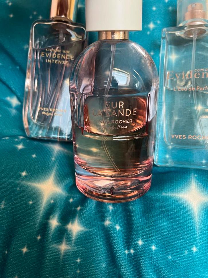 Yves Rocher Parfum Set: Evidence Intense & Sur la Lande, Sieraden, Tassen en Uiterlijk, Uiterlijk | Parfum, Gebruikt, Ophalen of Verzenden