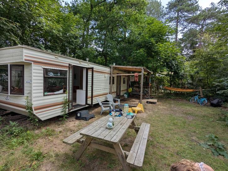 Stacaravan camping te huur Bakkum / €85 per nacht, Caravans en Kamperen, Verhuur