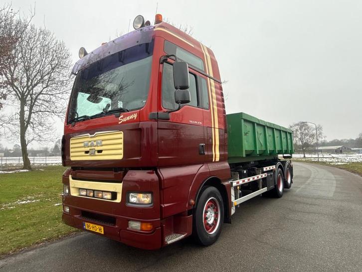 MAN H89 Container Auto kabel systeem, Auto's, Vrachtwagens, Bedrijf, Te koop, MAN, Diesel, Euro 4, Origineel Nederlands, BTW verrekenbaar