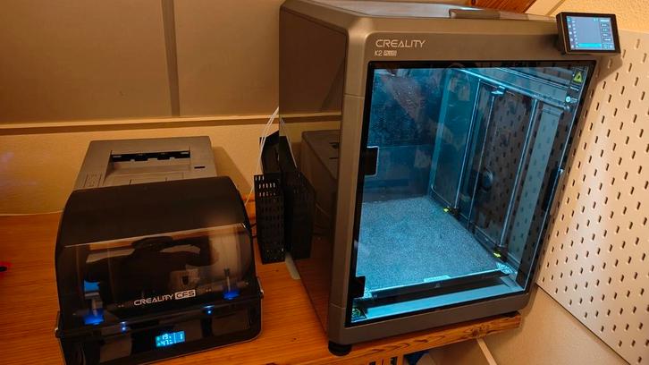 Creality K2 Plus Combo met CFS, Computers en Software, 3D Printers, Zo goed als nieuw, Ingebouwde Wi-Fi, Ophalen