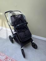 Complete Bugaboo fox 3 zwart met forest green zonnekap, Ophalen, Gebruikt, Bugaboo, Verstelbare duwstang