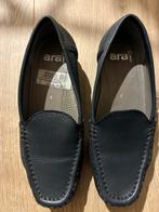 Ara leren instappers maat 4, Kleding | Dames, Ophalen of Verzenden, Zo goed als nieuw, Zwart, Instappers