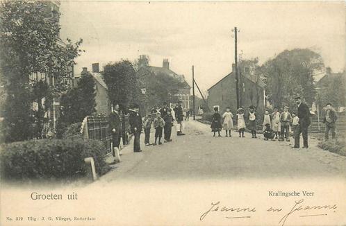 (701-256-011) Rotterdam Kralingsche Veer, Verzamelen, Ansichtkaarten | Nederland, Zuid-Holland, Verzenden
