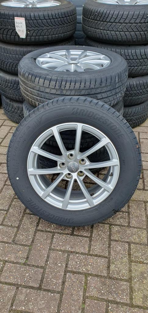 Originele Audi A6 velgen 17inch, Auto-onderdelen, Banden en Velgen, Velg(en), Zomerbanden, 17 inch, 225 mm, Personenwagen, Gebruikt