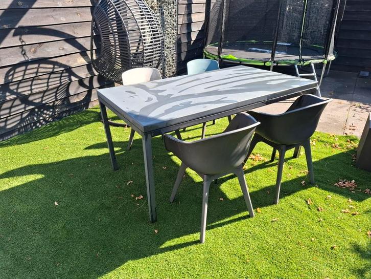 Tuinset, Tuin en Terras, Tuinsets en Loungesets, Gebruikt, Stoel, Ophalen of Verzenden