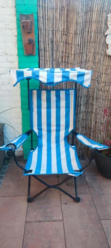 Zeer leuke strandstoel, balkon,tuin, festival  beschikbaar voor biedingen