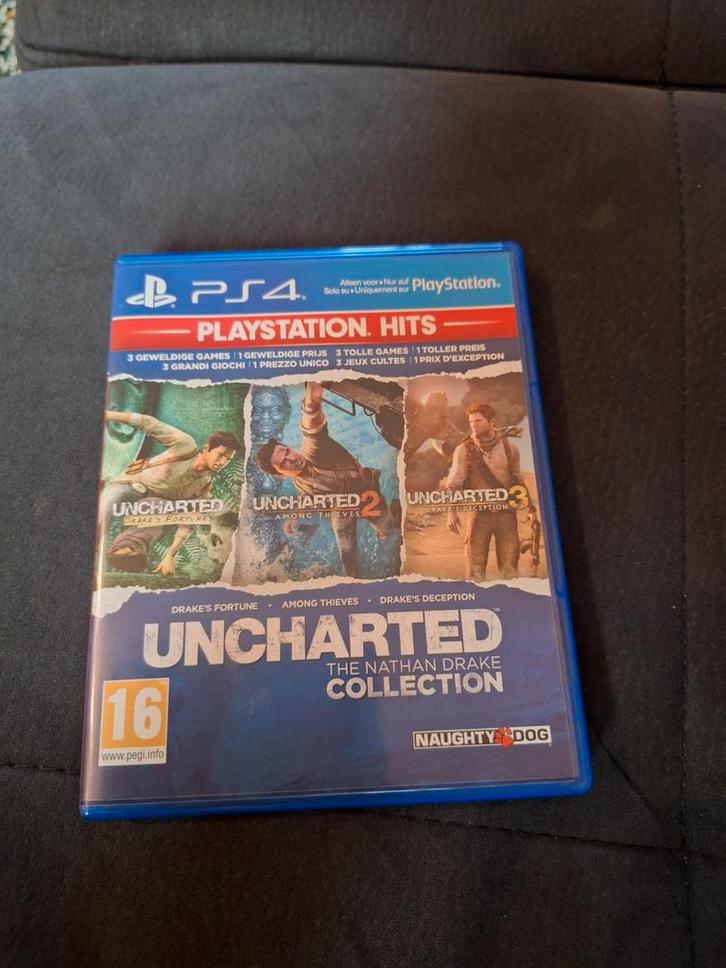 Uncharted: The Nathan Drake Collection PS4, Spelcomputers en Games, Games | Sony PlayStation 4, Zo goed als nieuw, Avontuur en Actie