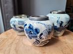 Diverse (lepel)vaasjes Delfts blauw, Ophalen of Verzenden