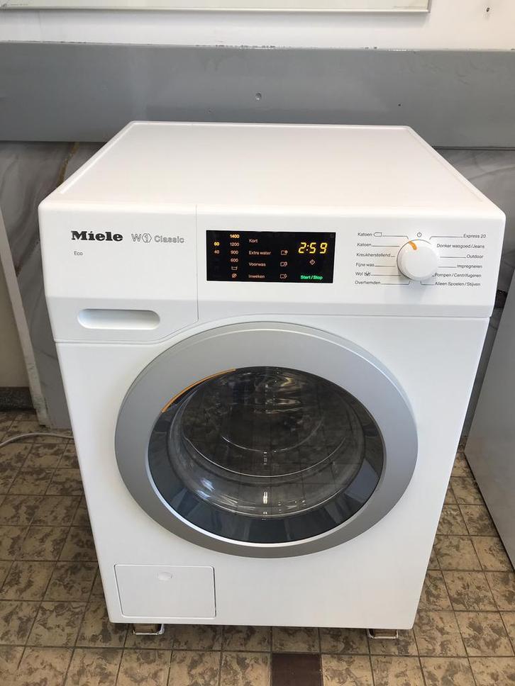 Te koop Miele Wasmachine A+++ 1400 toeren in TopStaat, Witgoed en Apparatuur, Was-droogcombinaties, Zo goed als nieuw, 85 tot 90 cm