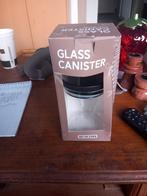Glass canister nieuw, Ophalen of Verzenden, Nieuw, Overige materialen, Minder dan 25 cm