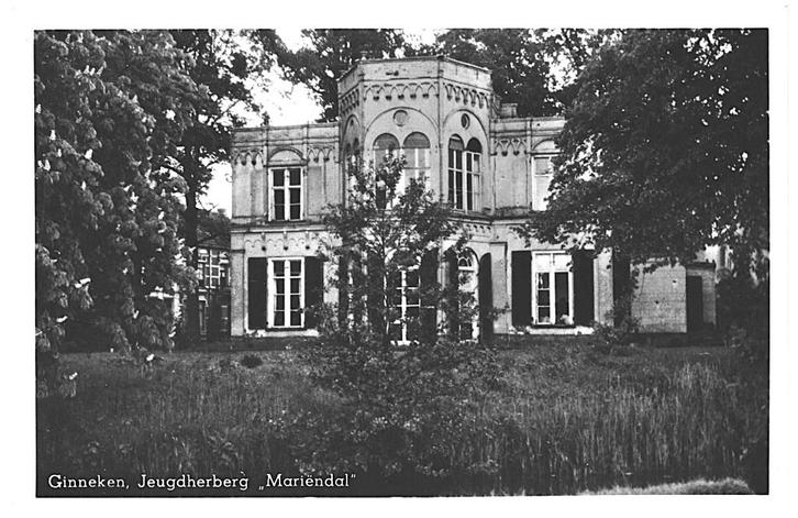 959683 Ginneken N Br 1948 Jeugdherberg Mariëndal niet gel, Verzamelen, Ansichtkaarten | Nederland, Noord-Brabant, 1940 tot 1960