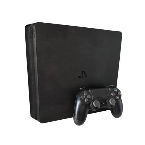 Playstation 4 Slim Edition 500 GB, Spelcomputers en Games, Spelcomputers | Sony PlayStation 4, Zo goed als nieuw, Slim, Met 1 controller