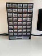 Kralenkast + kralen (hard plastic), Hobby en Vrije tijd, Ophalen, Zo goed als nieuw, Kraal