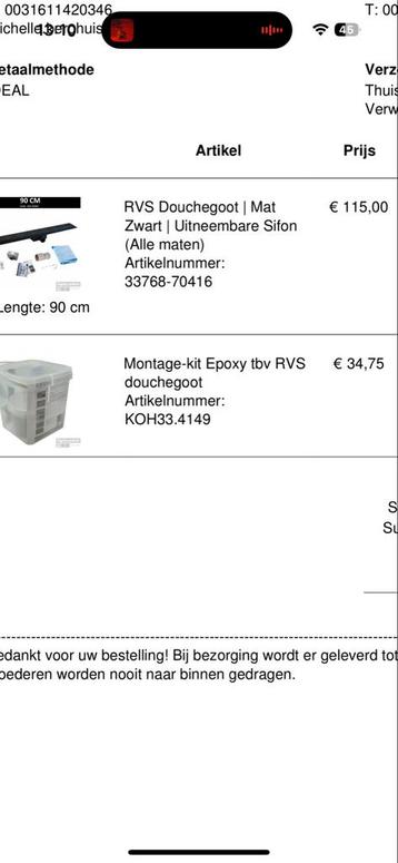 Montage-kit Epoxy set beschikbaar voor biedingen