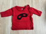 Name it shirt rood en noppies shirt grijs maat 50, Kinderen en Baby's, Babykleding | Maat 50, Ophalen of Verzenden