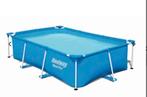 Bestway 259x170x61 met pomp en skimmer, Tuin en Terras, Ophalen, Gebruikt, 80 tot 120 cm, Rond