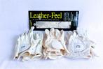 4x leather feel dressuur handschoenen wit - S - 21 -22 - 23, Overige typen, Ophalen of Verzenden, Dressuur, Dames