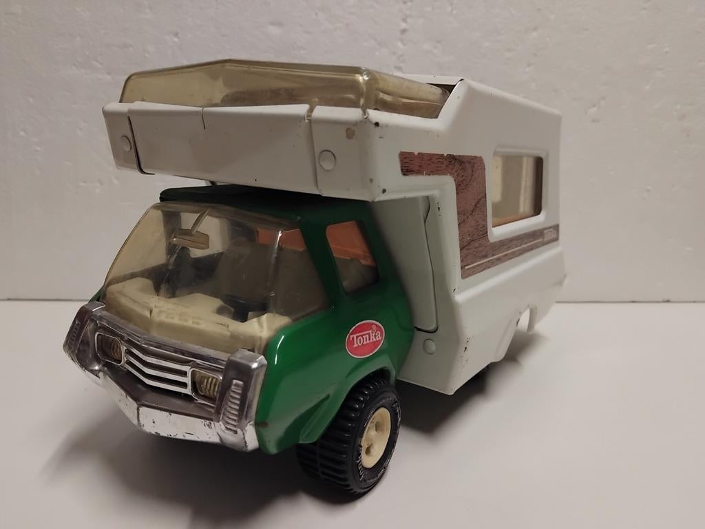 Tonka Camper geheel metaal groot model, Ophalen of Verzenden, Gebruikt