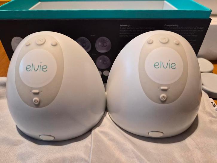 Elvie Pump Borstkolf Dubbel - extra schilden 21mm, Kinderen en Baby's, Babyvoeding en Toebehoren, Zo goed als nieuw, Borstkolf