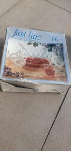 First line elegant glassware Bowl set, Antiek en Kunst, Ophalen of Verzenden