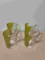 SENSEO glazen half groen, 4 stuks, Huis en Inrichting, Keuken | Servies, Glas of Glazen, Ophalen of Verzenden, Overige stijlen