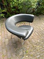 2x Divi Divi Fauteuils Markt van Tilburg Leolux Dutch Design, Ophalen, Metaal, 75 tot 100 cm, Zo goed als nieuw