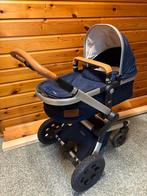 Nette petrol blauwe Joolz day kinderwagen, Kinderen en Baby's, Kinderwagens en Combinaties, Gebruikt, Verstelbare duwstang, Ophalen