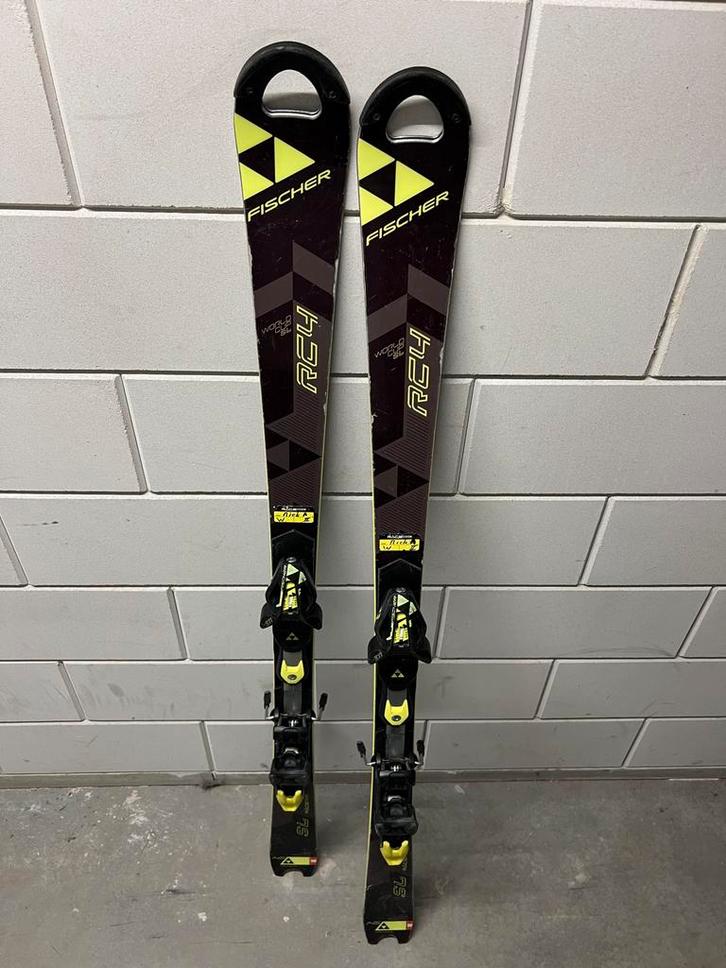 Junior Fischer RC4 Worldcup SL Ski's - 145cm, Sport en Fitness, Skiën en Langlaufen, Gebruikt, Ski's, Skiën, Fischer, Carve, 140 tot 160 cm
