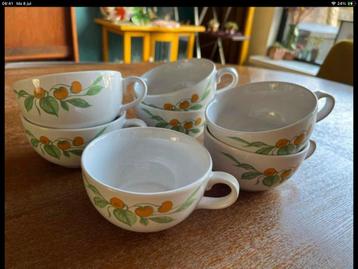 Vintage jaren ‘70 Soepkommen - 7 stuks beschikbaar voor biedingen