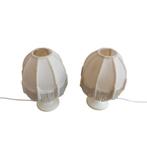 Set vintage bedlampen, tafellampen Aro Leuchten, Stof, Gebruikt, Ophalen of Verzenden, Onbekend