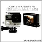 Dennis Gadgets:Dual screen action camera 4K Ultra HD WIFI, Nieuw, Ophalen