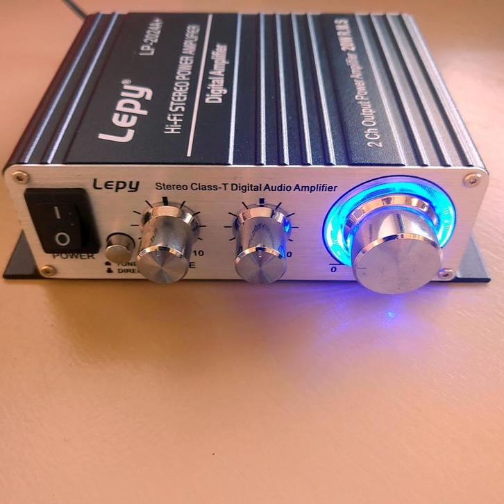 Lepy LP-2024A+ Hi-Fi Stereo Power Versterker 20 Watt R.M.S., Audio, Tv en Foto, Versterkers en Receivers, Nieuw, Stereo, Minder dan 60 watt