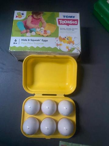 Tomy Toomies Hide & Squeak Eggs - Piou Piou Surprise beschikbaar voor biedingen