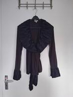 Prachtige overslagblouse van CACHE maat M., Maat 38/40 (M), CACHE, Paars, Ophalen of Verzenden