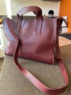 Myomy Handtas Roestbruin/Donkerrood met Schouderband, Ophalen of Verzenden, Zo goed als nieuw, Overige kleuren, Handtas