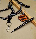 Harley Davidson rugzak, keycord, pen, sleutelhanger, map., Motoren, ., Nieuw, Ophalen of Verzenden, .
