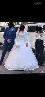 Trouwjurk, Ophalen of Verzenden, Zo goed als nieuw, Wit, Trouwjurk