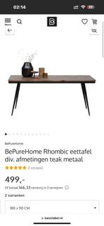 Eettafel, Huis en Inrichting, Tafels | Sidetables, Ophalen of Verzenden, Zo goed als nieuw