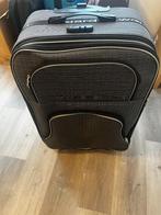 Wogard zachte koffer met 4 wielen en TSA-slot, Ophalen, Gebruikt, Leer, 70 cm of meer