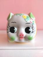 Vintage Japanse spaarpot, spaarvarken, varkentje jaren 70, Verzamelen, Spaarpotten, Ophalen of Verzenden, Zo goed als nieuw, Steen, Aardewerk of Keramiek