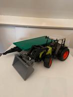 Tractor met platte kar, Ophalen, Zo goed als nieuw