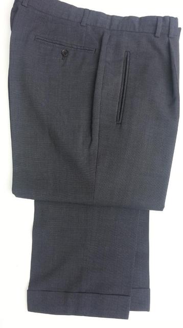 geklede pantalon Tailor & Son donkerblauw gemeleerd maat 52 beschikbaar voor biedingen