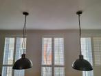 hanglamp everest antiek zilver - 2 stuks, Ophalen of Verzenden, Gebruikt, Metaal, Minder dan 50 cm