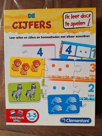 Ik leer door te spelen DE CIJFERS van Clementoni NIEUW beschikbaar voor biedingen