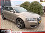 Audi A3 Sportback 2.0 FSI Ambiente|Automaat|Nap|Lmv, 65 €/maand, Stof, Gebruikt, Zwart