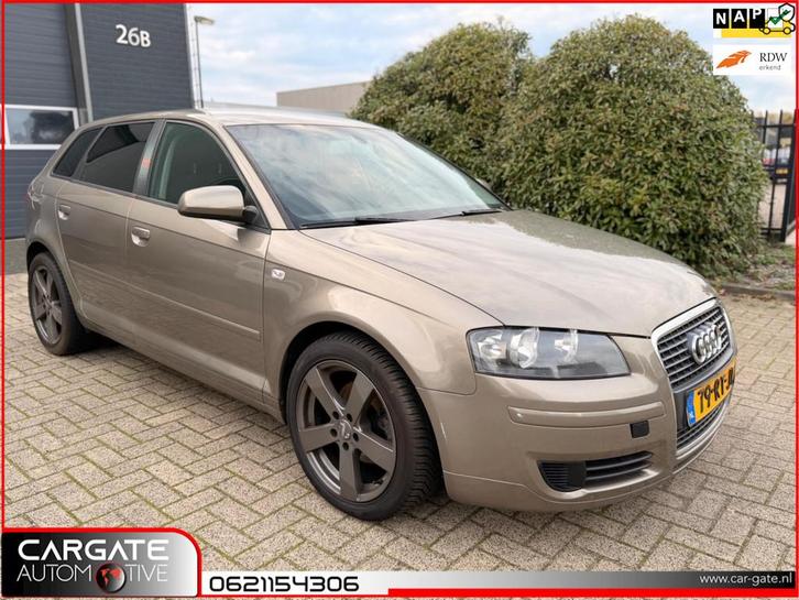Audi A3 Sportback 2.0 FSI Ambiente|Automaat|Nap|Lmv, Auto's, Audi, Bedrijf, Te koop, A3, ABS, Airbags, Airconditioning, Centrale vergrendeling