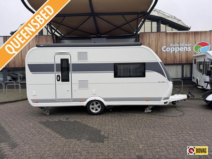 Hobby De Luxe 460 SFF 2025 E&P,Mover,Luifel!!, Caravans en Kamperen, Caravans, Bedrijf, tot en met 3, 1000 - 1250 kg, Treinzit