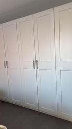 Pax kast 250cm breed, Ophalen, 200 cm of meer, Met hangruimte, Zo goed als nieuw