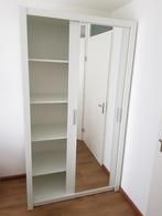 Witte kledingkast met spiegeldeur B120cm Incl. inhoud NIEUW, Kinderen en Baby's, Nieuw, 50 tot 70 cm, Kast, 105 cm of meer