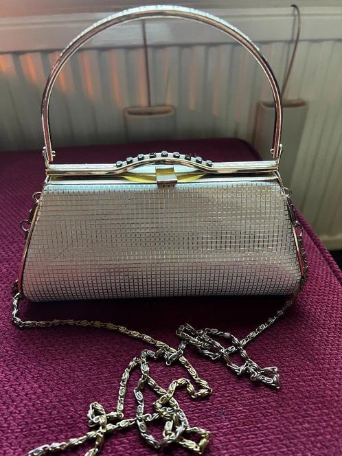 vintage avondtas, Sieraden, Tassen en Uiterlijk, Tassen | Damestassen, Zo goed als nieuw, Avondtasje, Overige kleuren, Ophalen